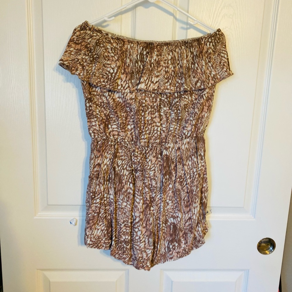 Strapless Romper